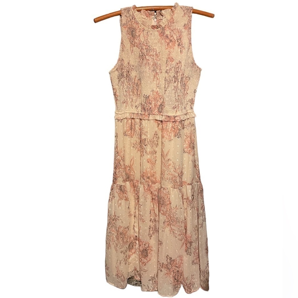 Est. 1946 Floral Short Sleeve‎ Sleeveless Maxi Dress